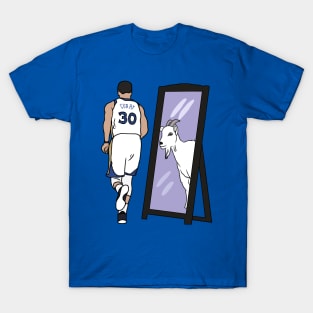 Steph Curry Mirror GOAT T-Shirt